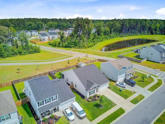 266 Torslanda Ln, Summerville, SC 29486 - aerial perspective of suburban area with a large body of water and a forest