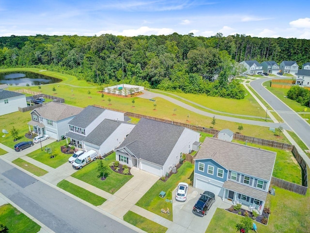 266 Torslanda Ln, Summerville, SC 29486 - aerial view of residential area featuring a nearby body of water and a forest
