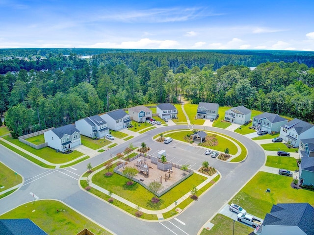 266 Torslanda Ln, Summerville, SC 29486 - aerial view of residential area with a heavily wooded area