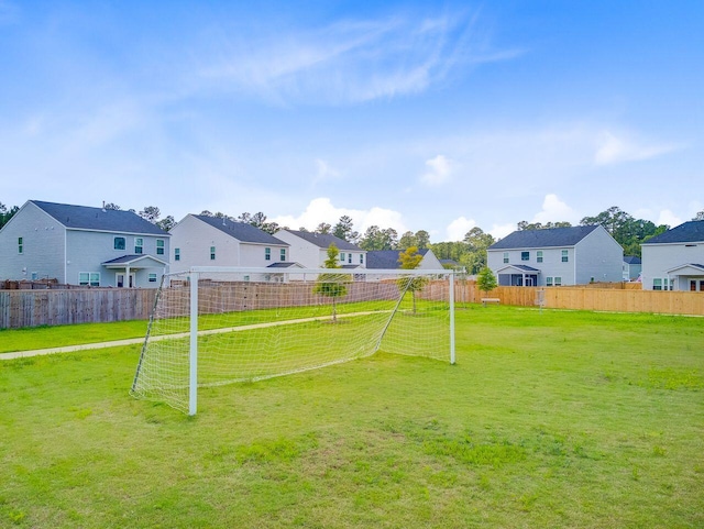 266 Torslanda Ln, Summerville, SC 29486 - view of yard featuring an area for soccer and a residential view