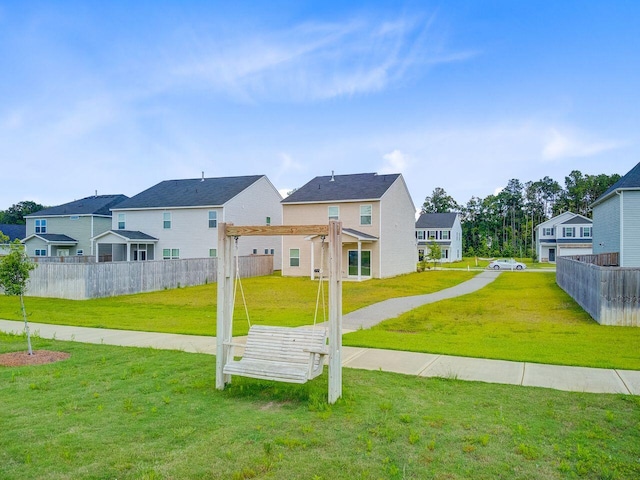 266 Torslanda Ln, Summerville, SC 29486 - back of house featuring a pergola and a residential view