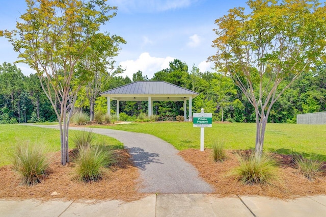 266 Torslanda Ln, Summerville, SC 29486 - view of home's community with a gazebo and a lawn