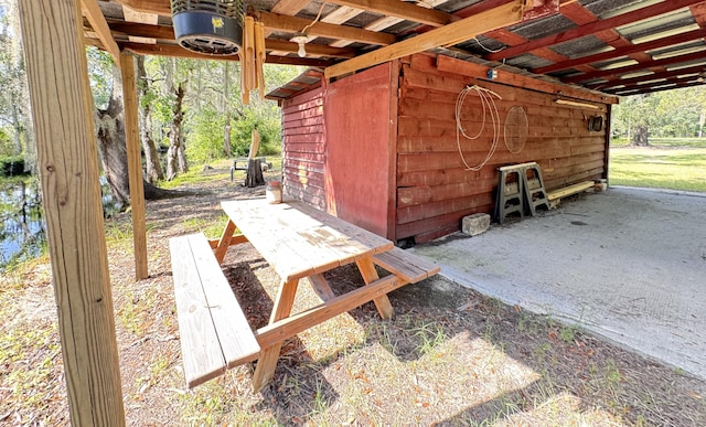 4589 Prices Bridge Ln, Walterboro, SC 29488 - view of patio