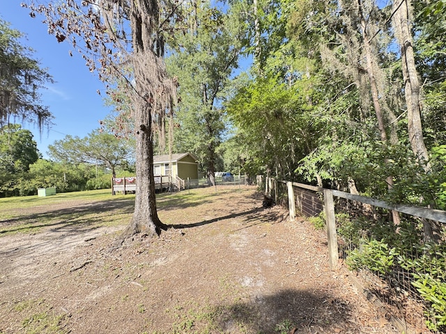 4589 Prices Bridge Ln, Walterboro, SC 29488 - view of yard with a deck