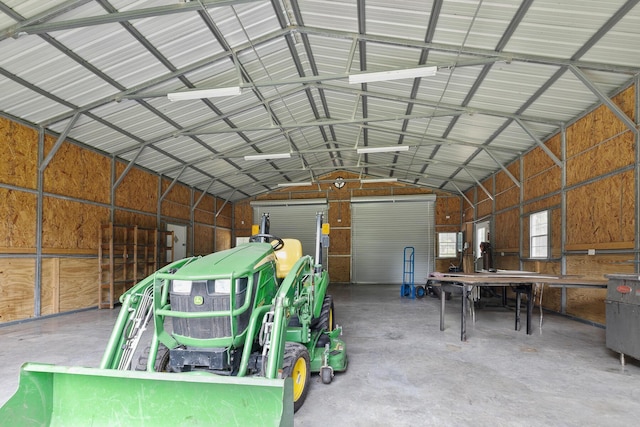 206 Chaussee Blvd, Summerville, SC 29483 - garage with metal wall and wooden walls