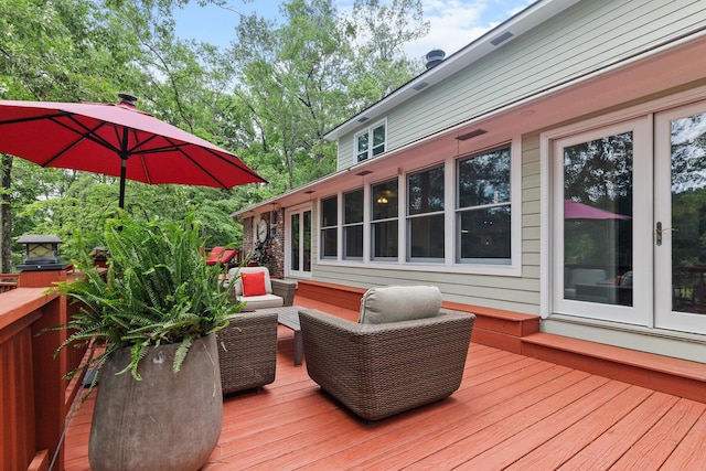 206 Chaussee Blvd, Summerville, SC 29483 - view of deck