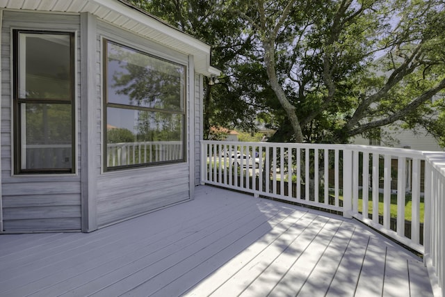 633 Stono Edge Dr, Charleston, SC 29412 - view of wooden deck