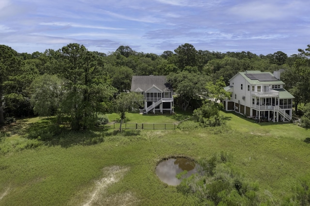 633 Stono Edge Dr, Charleston, SC 29412 - view from above of property featuring a forest