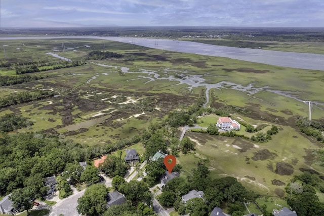 633 Stono Edge Dr, Charleston, SC 29412 - aerial overview of property's location featuring a large body of water