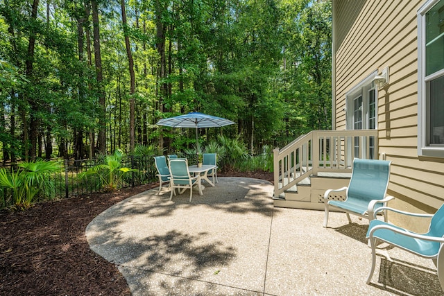 1721 Wellstead St, Mount Pleasant, SC 29466 - view of patio / terrace with outdoor dining space