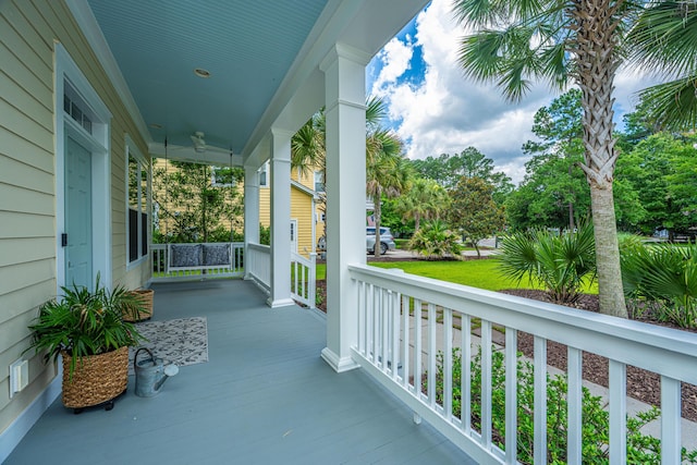 1721 Wellstead St, Mount Pleasant, SC 29466 - view of porch