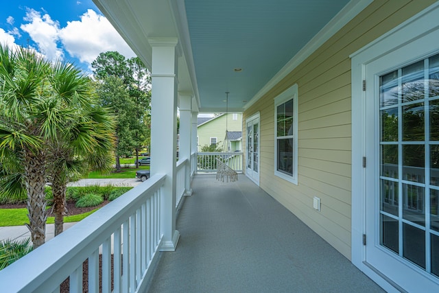 1721 Wellstead St, Mount Pleasant, SC 29466 - view of covered porch