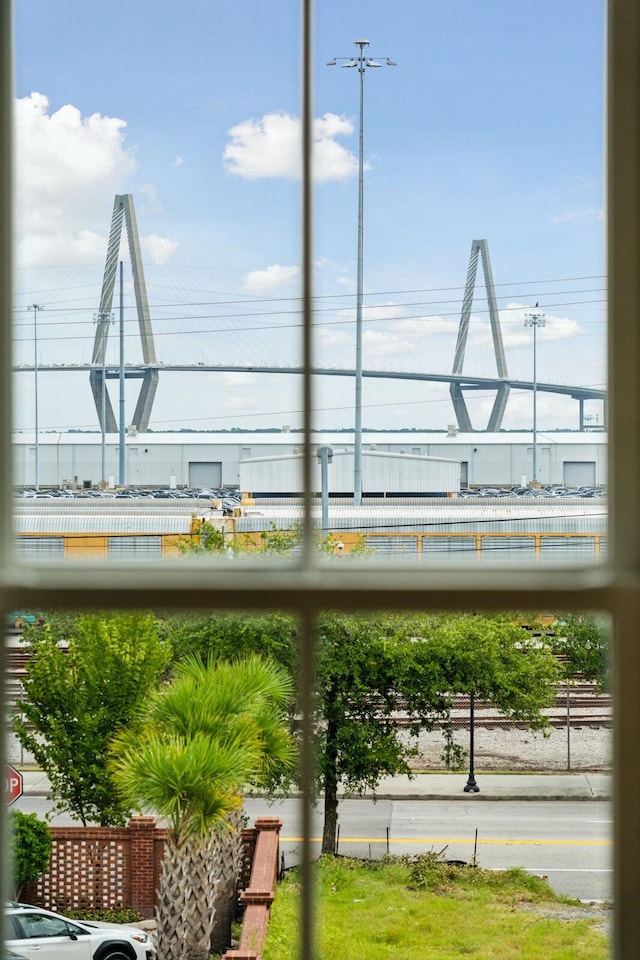 view of water feature