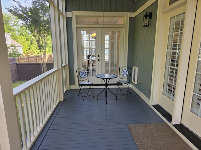 133 Wando Reach Rd, Wando, SC 29492 - wooden terrace featuring french doors