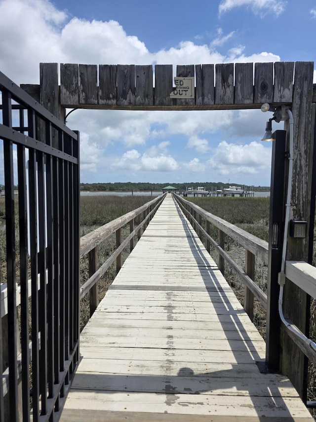 133 Wando Reach Rd, Wando, SC 29492 - view of dock