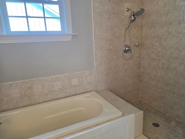 133 Wando Reach Rd, Wando, SC 29492 - full bathroom featuring a tile shower and a garden tub