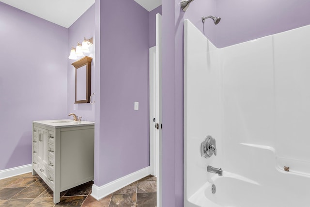 133 Wando Reach Rd, Wando, SC 29492 - full bathroom with baseboards, vanity, and tub / shower combination