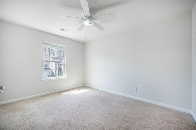 743 Redbud Ln, Summerville, SC 29486 - carpeted empty room featuring a ceiling fan and baseboards