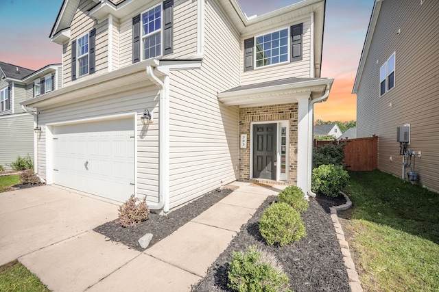 743 Redbud Ln, Summerville, SC 29486 - view of front of home with an attached garage and driveway