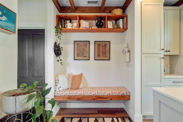 11 Francis St, Charleston, SC 29403 - mudroom with wood finished floors and baseboards