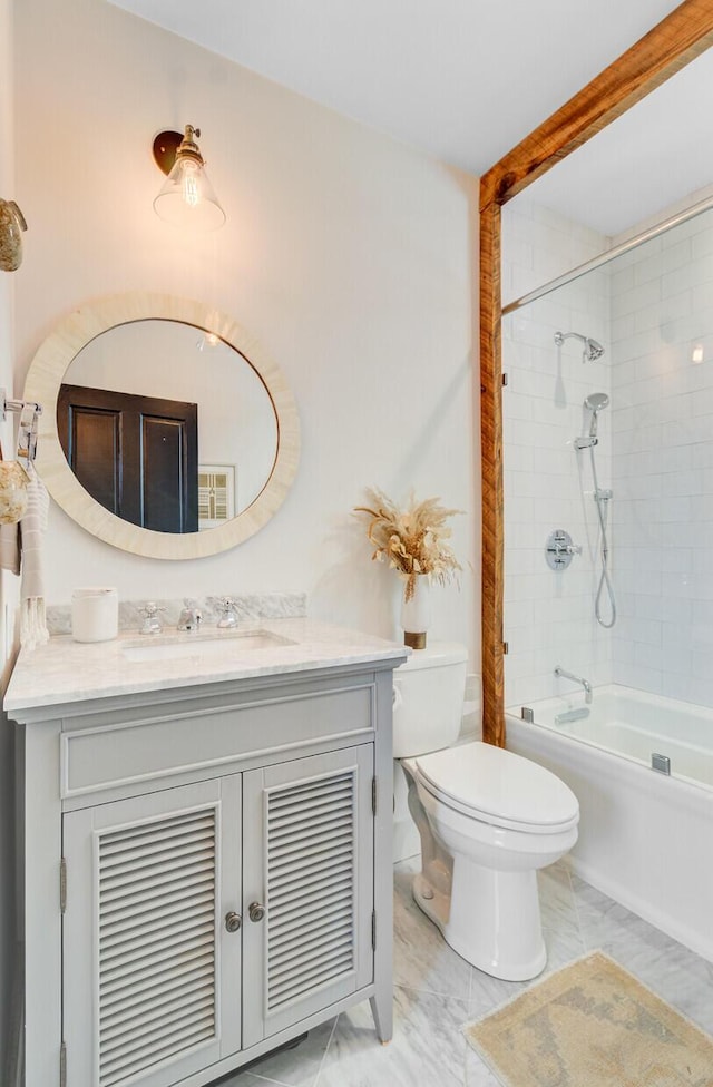 11 Francis St, Charleston, SC 29403 - full bath featuring vanity, toilet, and bathing tub / shower combination