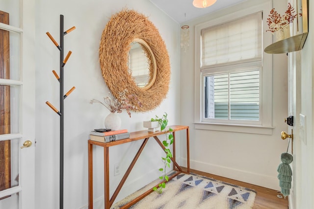 11 Francis St, Charleston, SC 29403 - entrance foyer featuring baseboards and wood finished floors