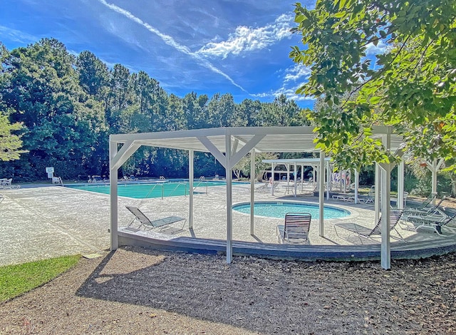 543 Castle Hall Rd, Mount Pleasant, SC 29464 - community pool featuring a patio