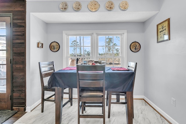 view of dining area