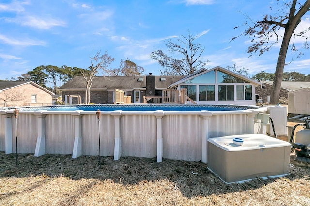 view of swimming pool