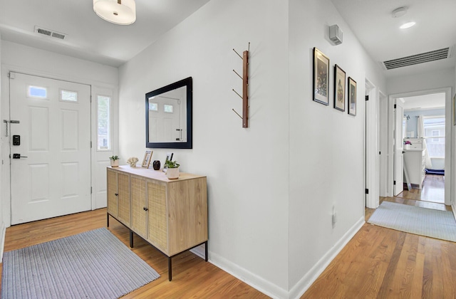 1032 Windward Rd, Charleston, SC 29412 - entryway featuring light wood-type flooring and baseboards