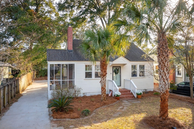 view of front of house