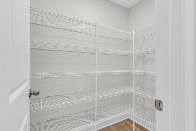 view of storage area