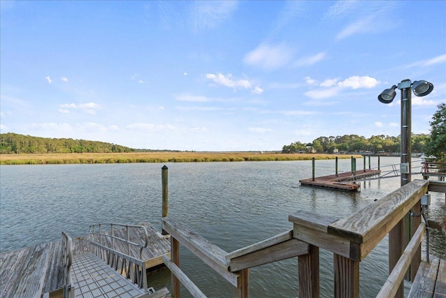 19 Cameroon Dr, Beaufort, SC 29907 - dock area with a water view