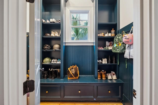 view of mudroom