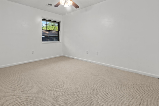 7914 Dutch Ct, North Charleston, SC 29420 - carpeted empty room with ceiling fan and baseboards