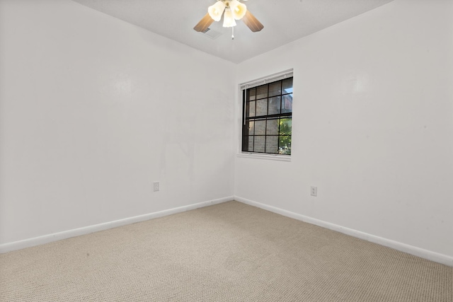 7914 Dutch Ct, North Charleston, SC 29420 - empty room with carpet flooring, baseboards, and ceiling fan