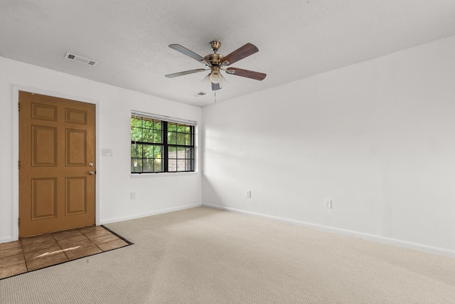 7914 Dutch Ct, North Charleston, SC 29420 - unfurnished room featuring carpet flooring, ceiling fan, and baseboards