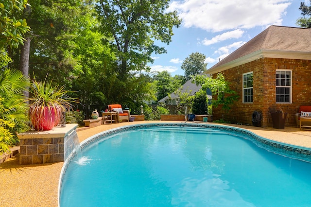 pool featuring a patio