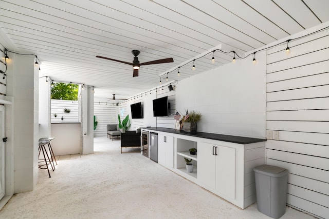 566 Wading Pl, Daniel Island, SC 29492 - view of patio with a ceiling fan