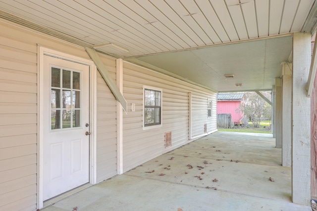 view of patio / terrace