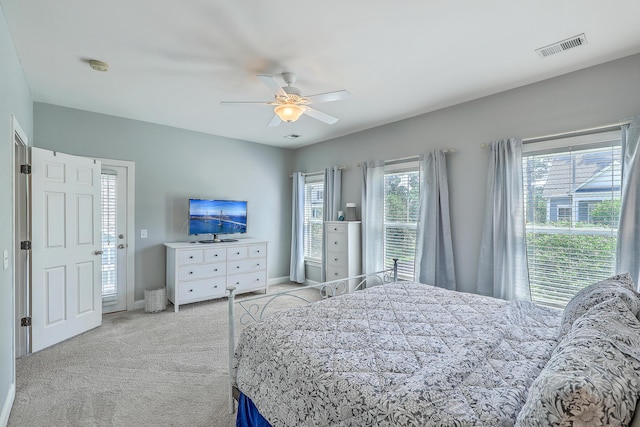 1408 Bimini Dr, Charleston, SC 29414 - bedroom featuring carpet flooring, baseboards, and ceiling fan