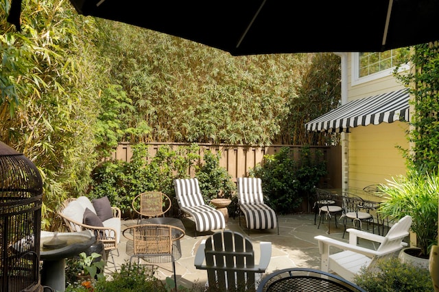 1012 Ashley Ave, Charleston, SC 29403 - view of patio featuring fence