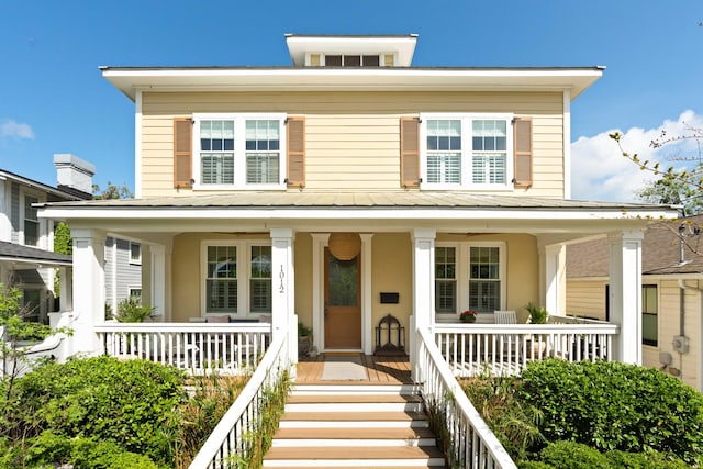 1012 Ashley Ave, Charleston, SC 29403 - view of front of house featuring a porch