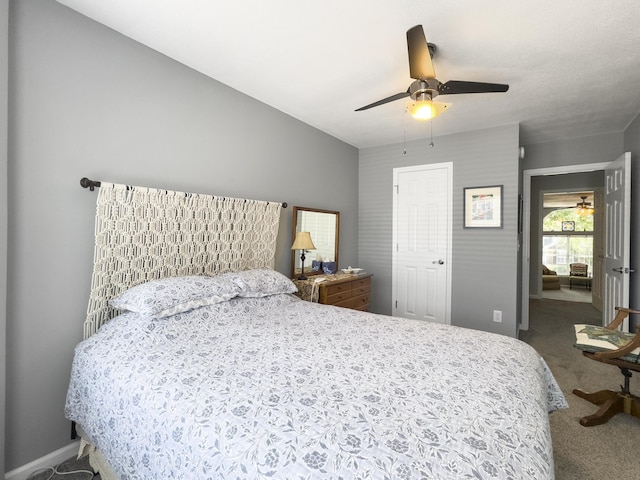 482 Planters Trace Dr, Charleston, SC 29412 - bedroom with carpet flooring and ceiling fan