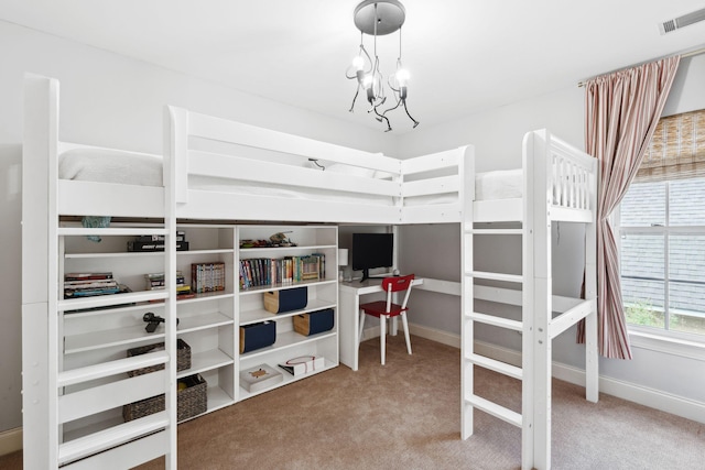 708 Lawton Harbor Dr, Charleston, SC 29412 - carpeted bedroom featuring baseboards and a desk
