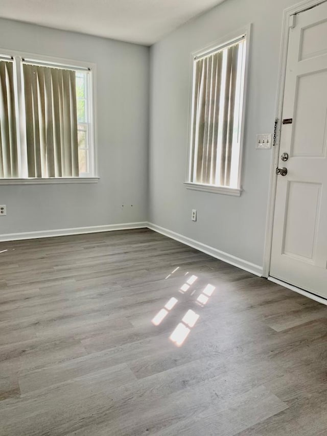 105 S Merriman Rd, Georgetown, SC 29440 - spare room with wood finished floors and baseboards