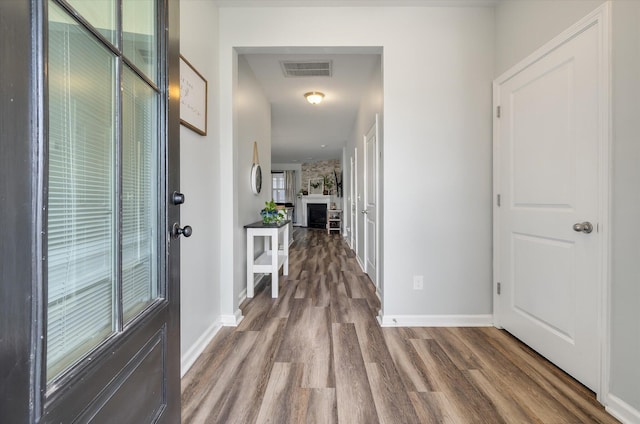 111 Nolin Rd, Moncks Corner, SC 29461 - hall featuring wood finished floors and baseboards