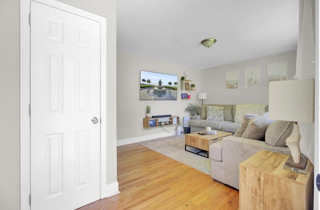 3428 Plaza Ln, North Charleston, SC 29420 - living area featuring light wood-style floors and baseboards
