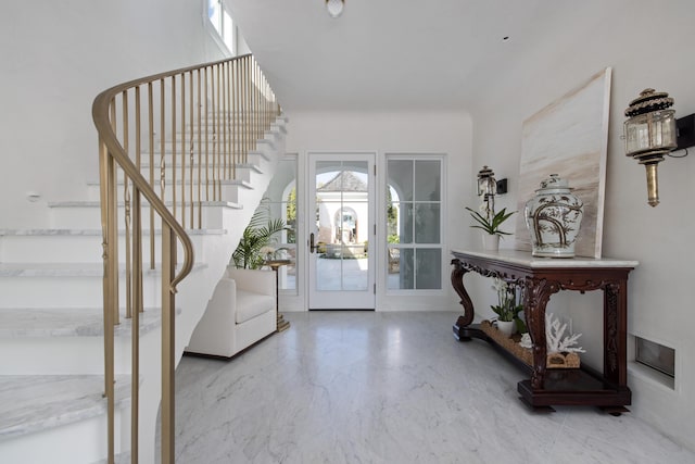 view of entrance foyer