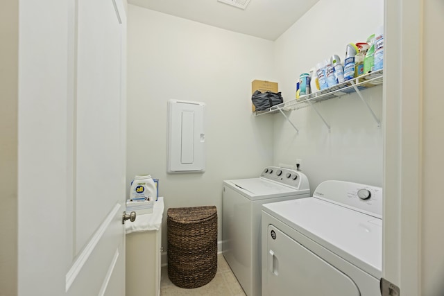 310 Silent Bluff Dr, Summerville, SC 29486 - clothes washing area featuring laundry area and separate washer and dryer